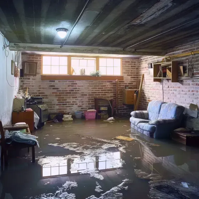 Flooded Basement Cleanup in Pueblito del Rio, PR